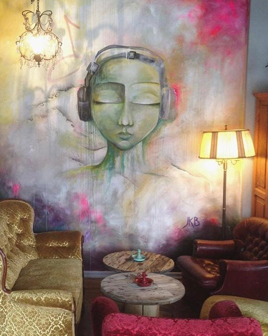 Väggmålningar från Studio Blomsøy