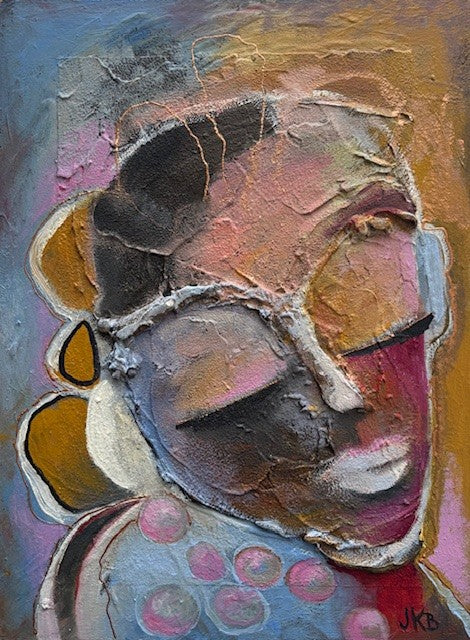 En sommerflørt - 20x30 cm