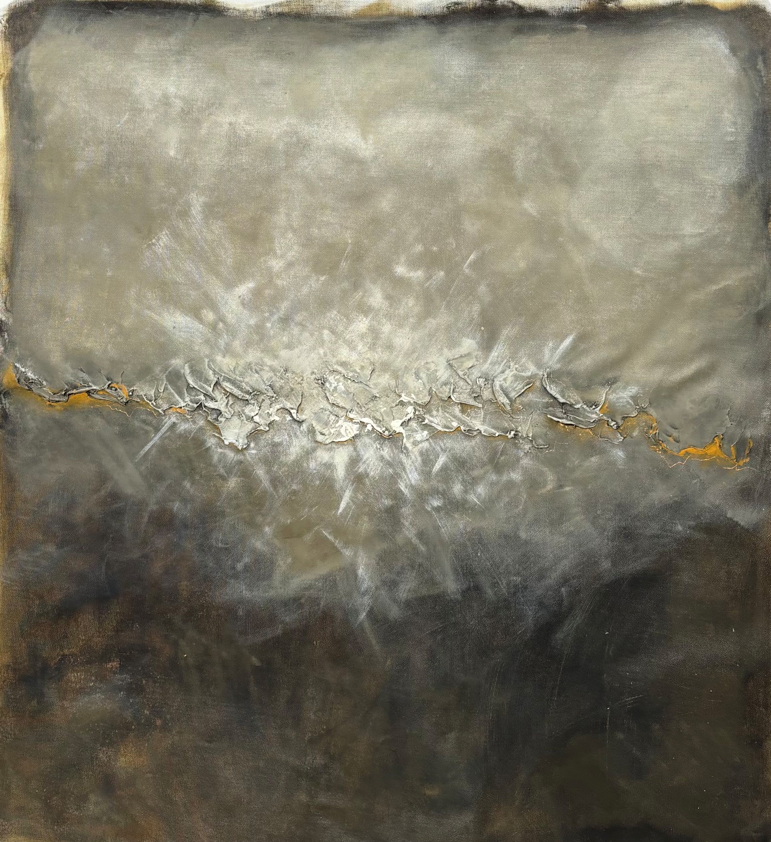 Der tiden hviler - 100x100 cm